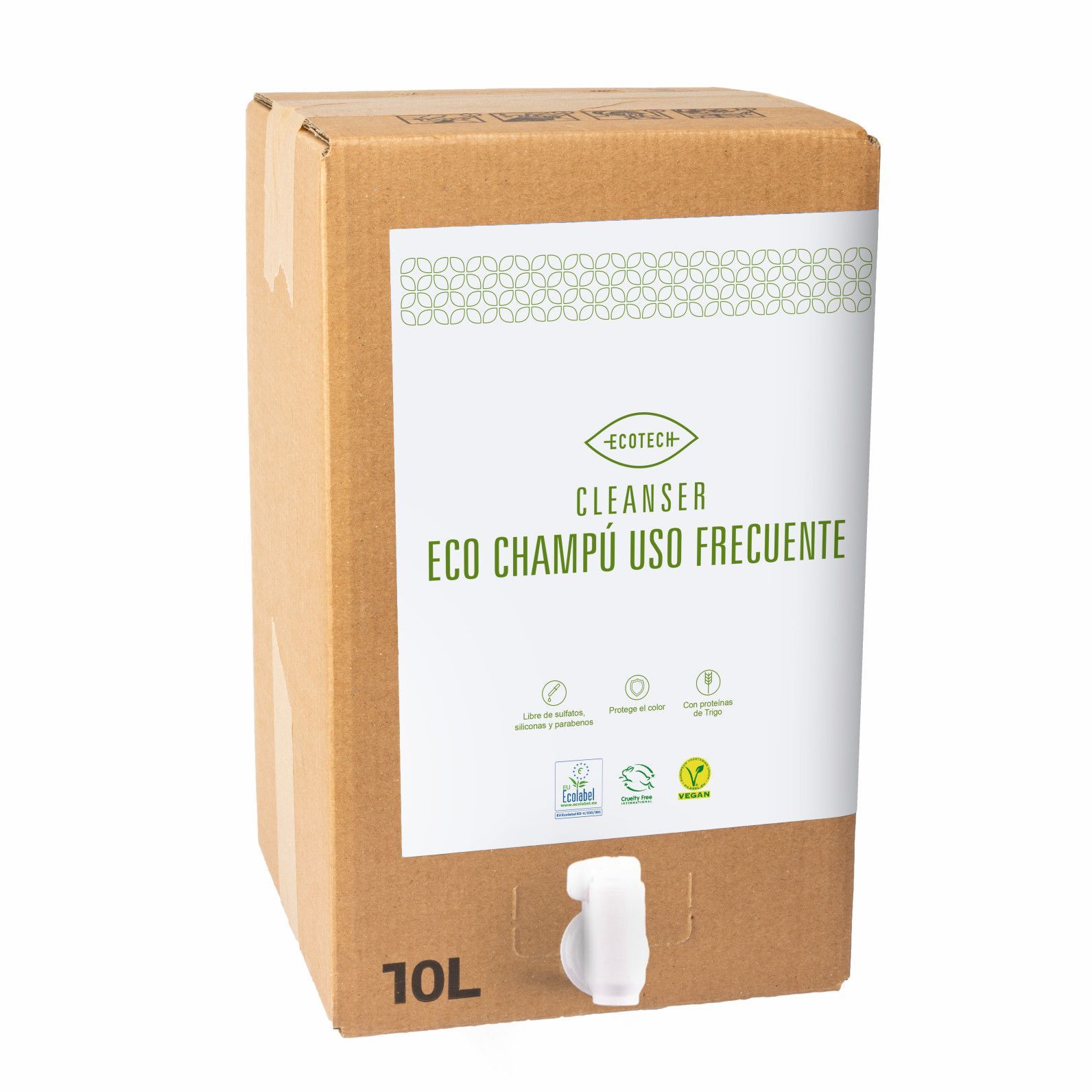 ECOTECH CLEANSER Ecochampú uso frecuente 10L