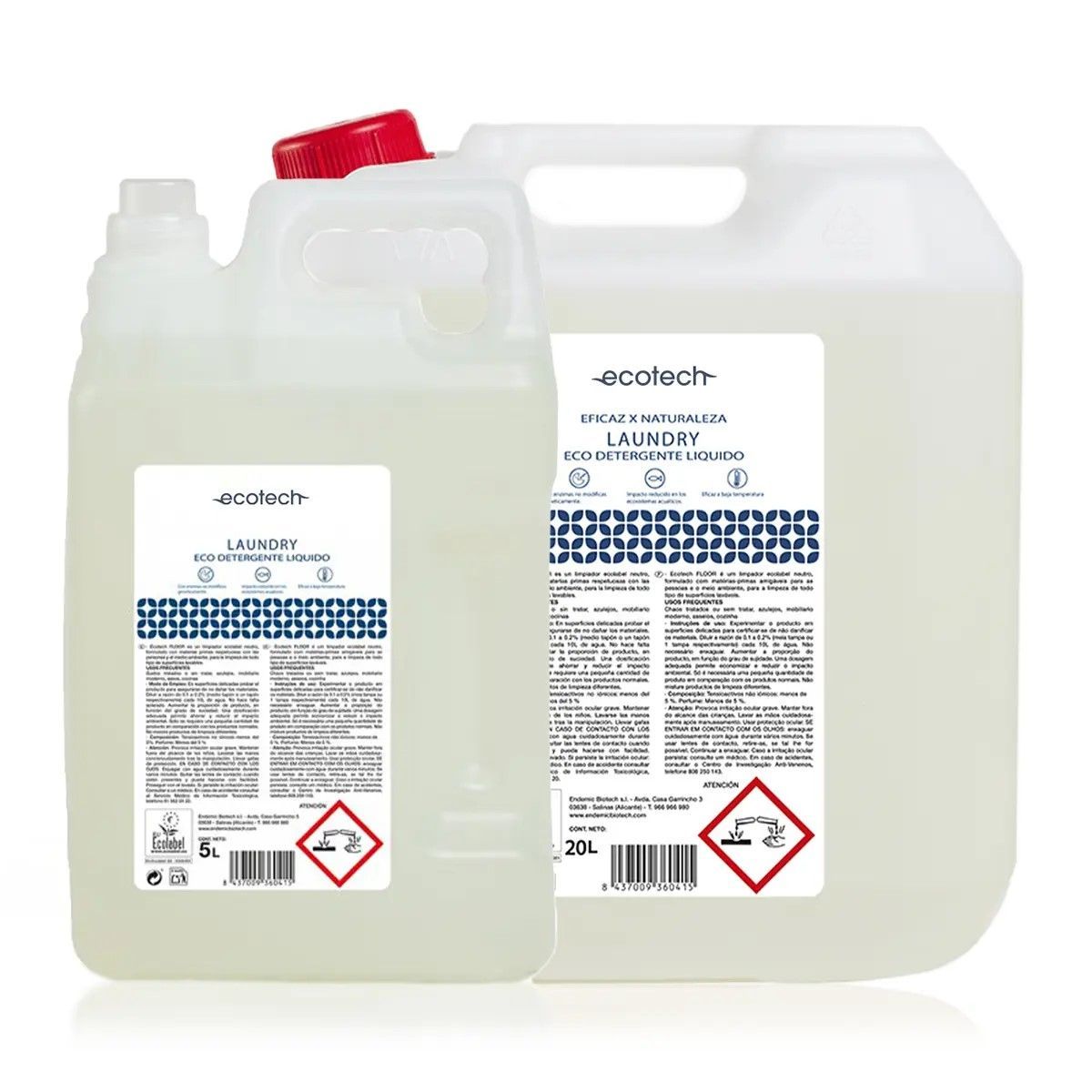 ECOTECH LAUNDRY Eco Detergente líquido 5L