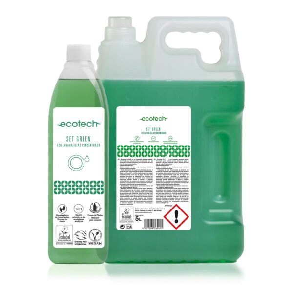 ECOTECH SET GREEN Eco lavavajillas manual 5L