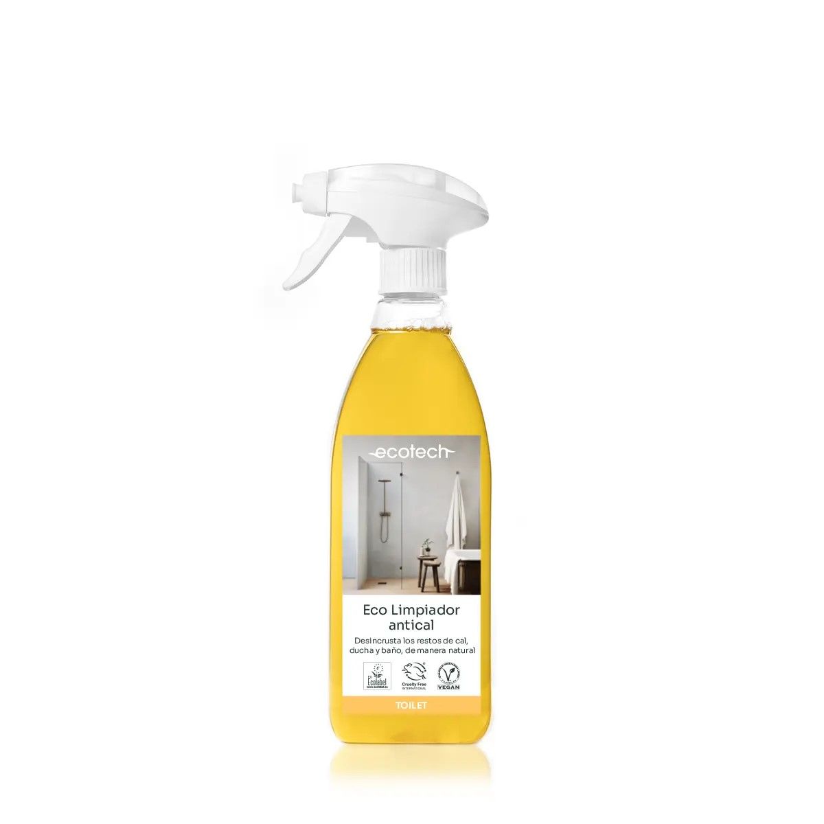 ECOTECH TOILET Eco Limpiador antical baños 750 mL