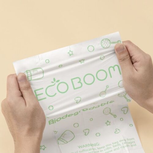 Alternative view of Bolsas Compostables biodegradables para pañales y pants a base de almidón de maíz
