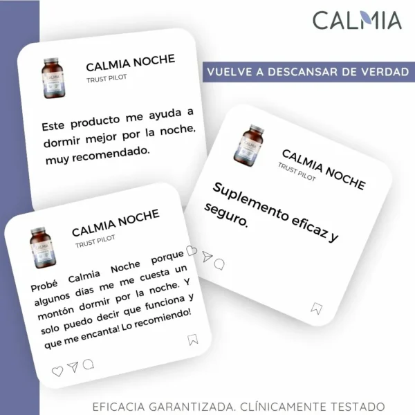 Calmia Noche 60 cápsulas · Vegano - Imagen 6