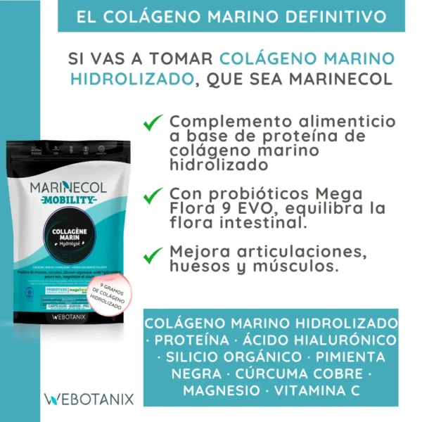 Marinecol Colágeno Marino Mobility 275gr. - Imagen 4