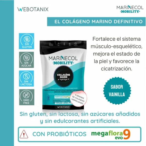 Marinecol Colágeno Marino Mobility 275gr. - Imagen 5