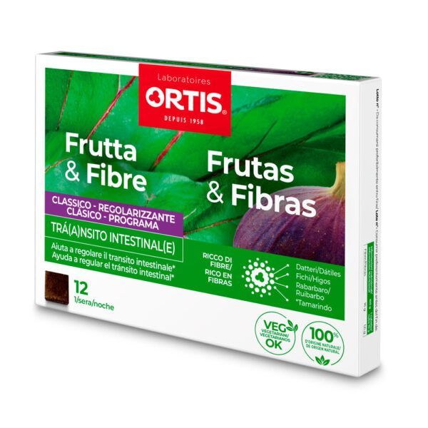 Frutas y Fibras Clásico 12 ó 24 cubos - Tránsito intestinal - Imagen 2