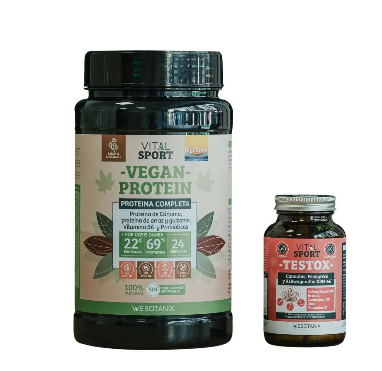 TESTOX - Vital Sport - 60 cápsulas · Vegano - Imagen 5