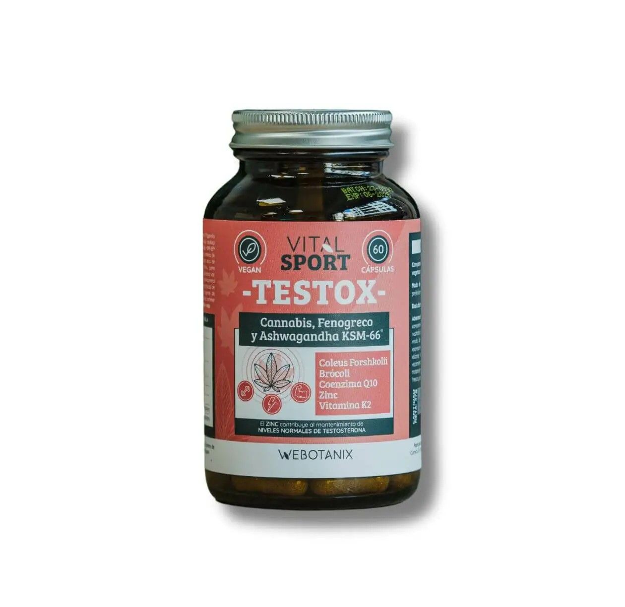 TESTOX - Vital Sport - 60 cápsulas · Vegano