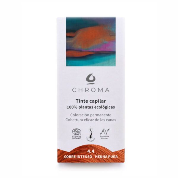 Tinte 4.4 - Cobre Intenso-Henna Pura 100gr.