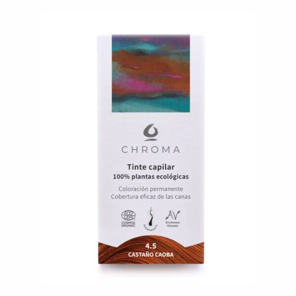 Tinte 4.5 - Castaño Caoba 100gr.