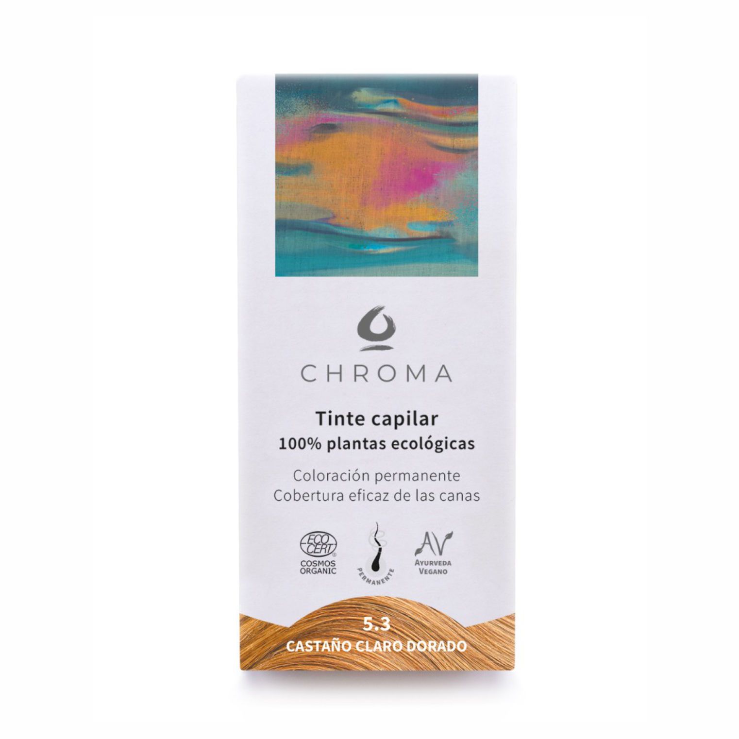 Tinte 5.3 - Castaño Claro Dorado 100gr.