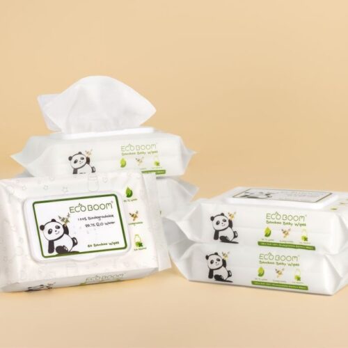 Toallitas biodegradables húmedas de bambú (60 Uds/Pack) - Imagen 3