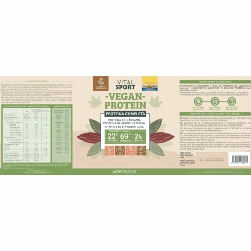 Proteína Vegana Vital Sport 768g - Imagen 4