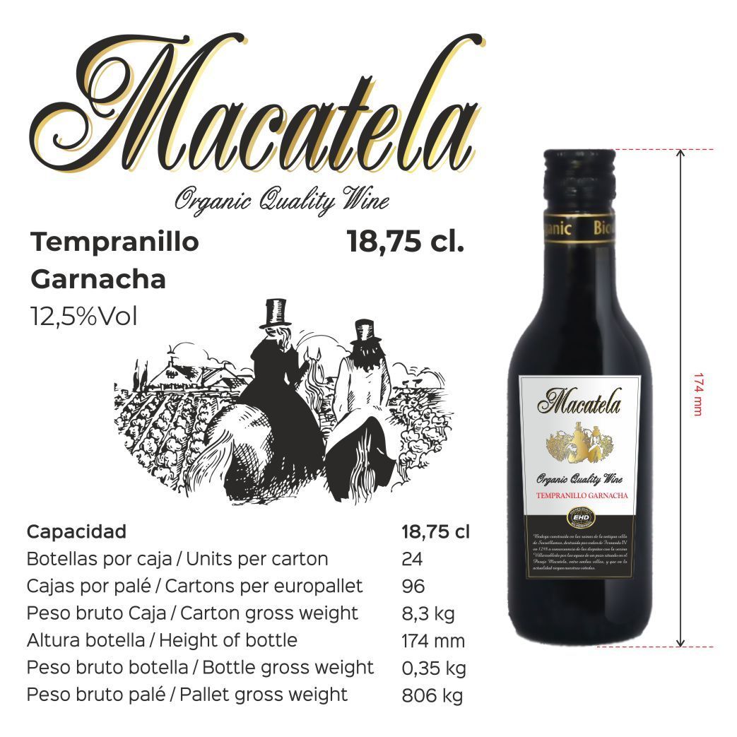 Macatela 18,75cl – tinto