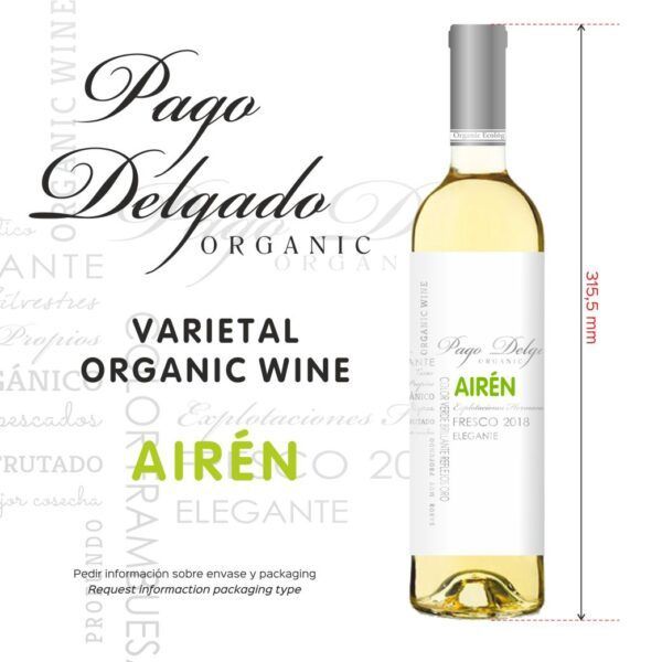 Pago Delgado Airén – blanco 75cl.