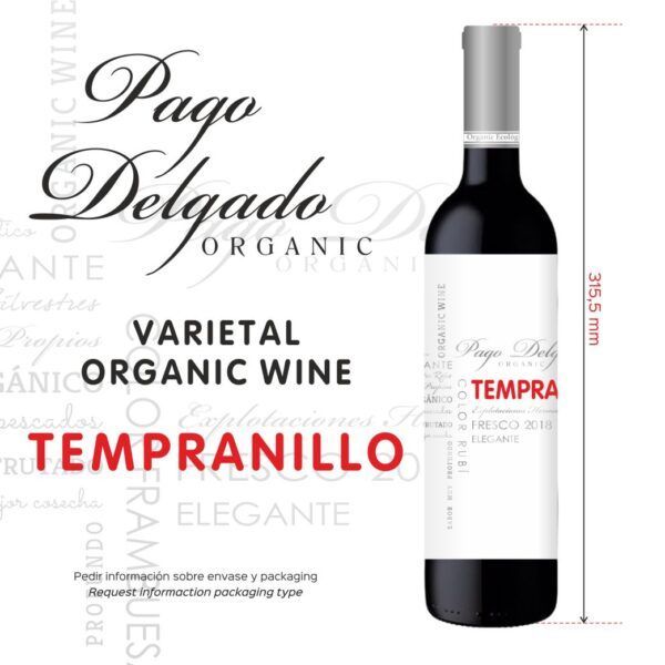 Pago Delgado Tempranillo – tinto 75cl.