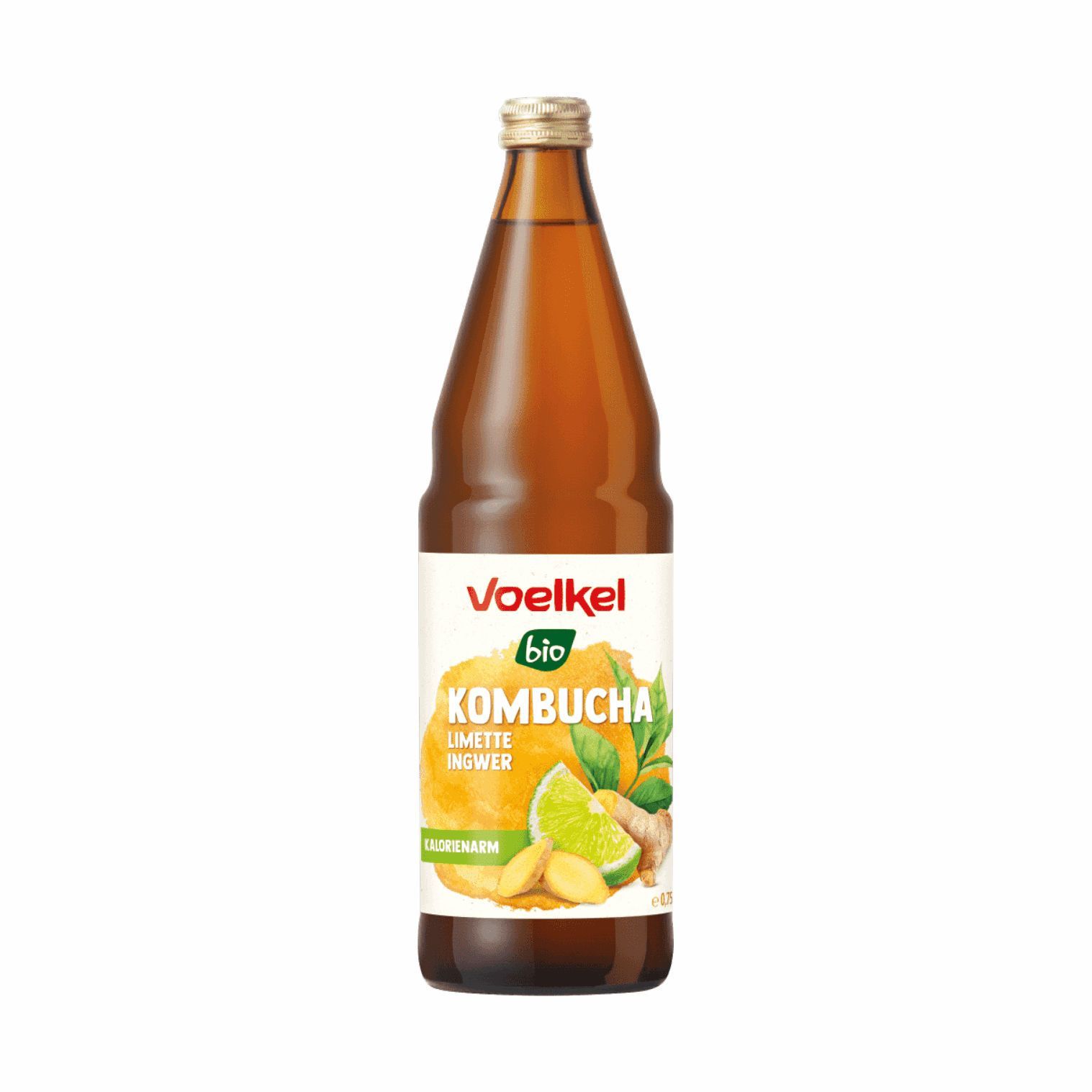 VOELKEL Kombucha Lima y Jengibre (0,75l)