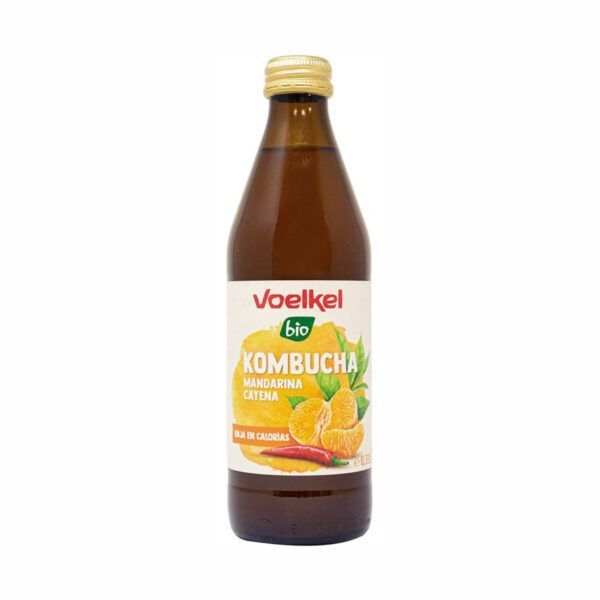 VOELKEL Kombucha Mandarina y Cayena (0,33l)