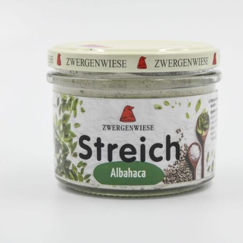 ZWERGENWIESE PATÉ DE CREMA DE ALBAHACA 180gr.