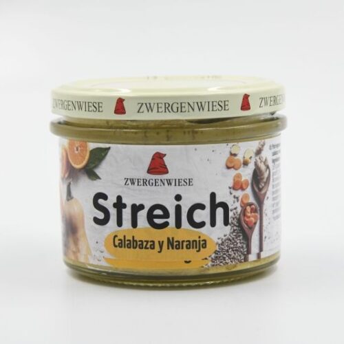 ZWERGENWIESE PATÉ DE CALABAZA Y NARANJA 180gr.