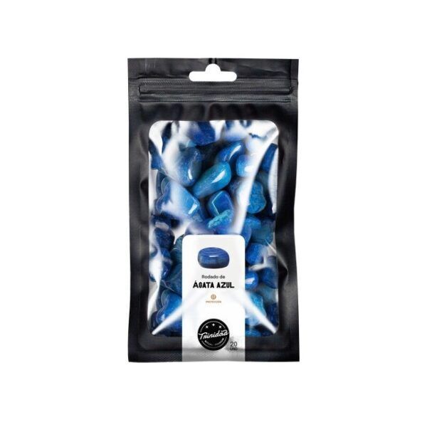 TRINIDAD ÁGATA AZUL (20Uds.)