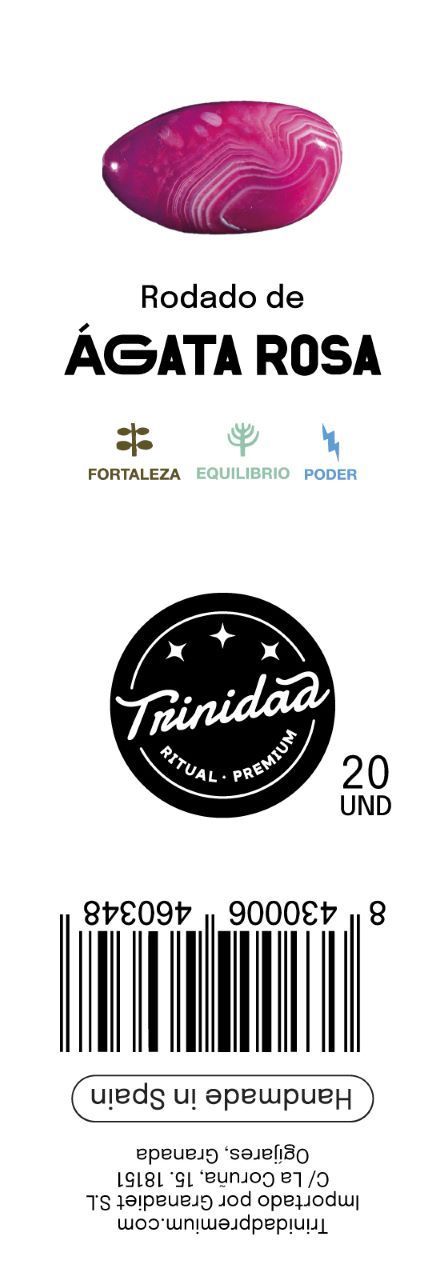 TRINIDAD ÁGATA ROSA (20Uds.) - Imagen 3