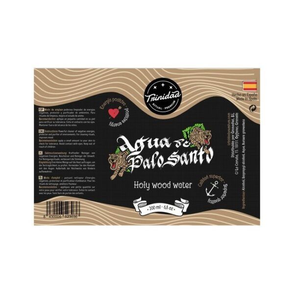 Alternative view of TRINIDAD AGUA DE PALO SANTO SPRAY 200ml.