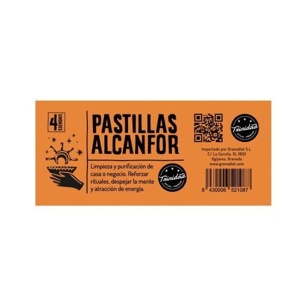 TRINIDAD ALCANFOR 1 PASTILLA (GRANDE) - Imagen 2