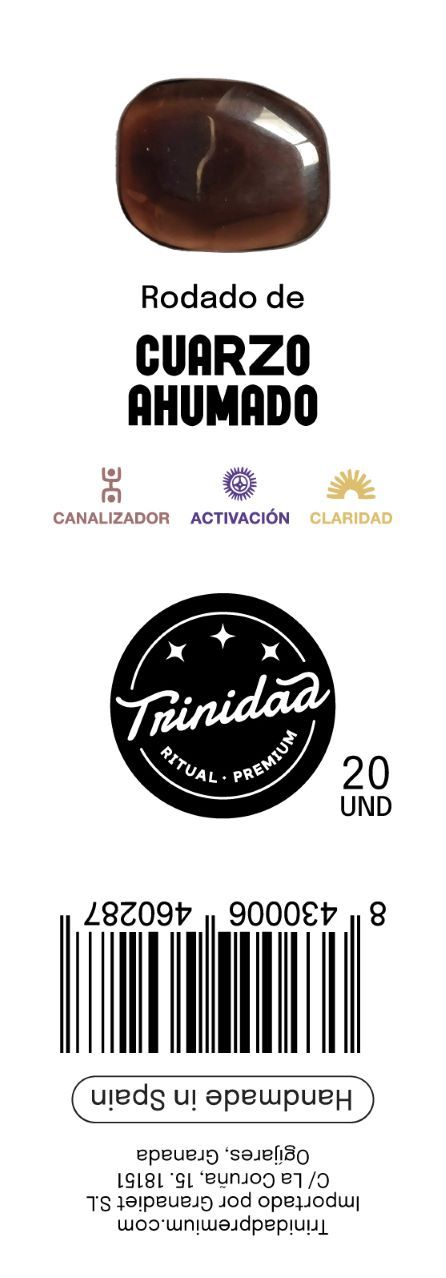 TRINIDAD CUARZO AHUMADO (20Uds.) - Imagen 3
