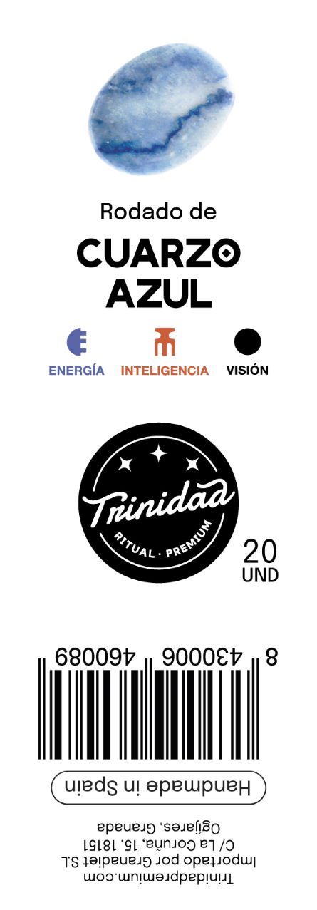 TRINIDAD CUARZO AZUL (20Uds.) - Imagen 3