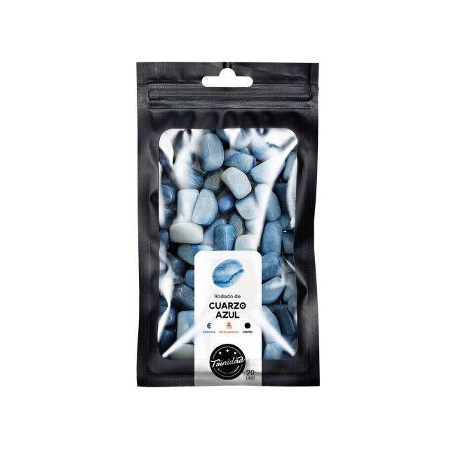 TRINIDAD CUARZO AZUL (20Uds.)