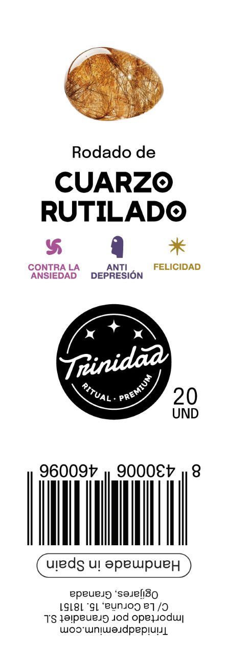 TRINIDAD CUARZO RUTILADO (20Uds.) - Imagen 3