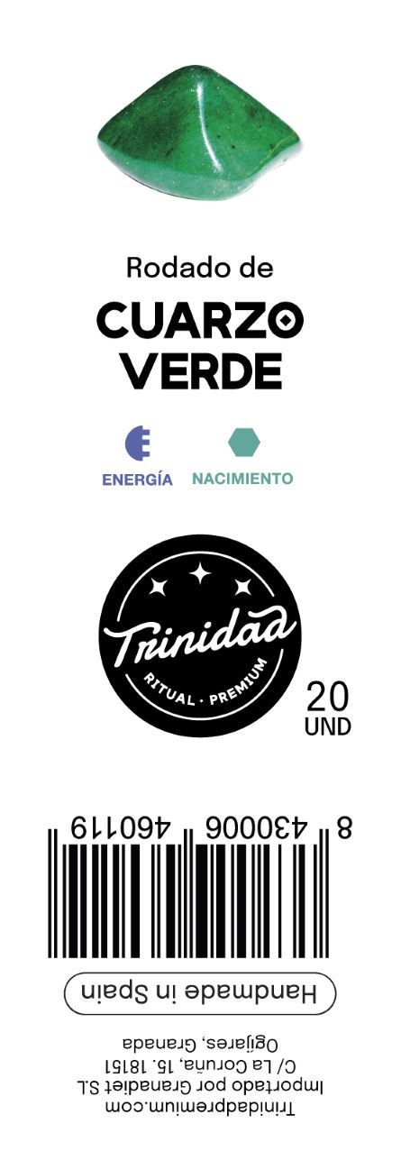TRINIDAD CUARZO VERDE (20Uds.) - Imagen 3