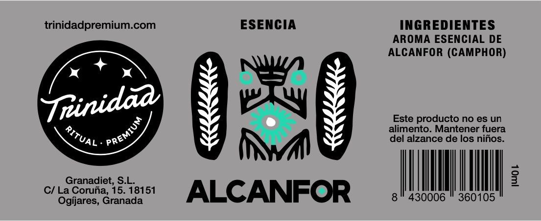 Alternative view of TRINDAD ESENCIA DE ALCANFOR 10ml.