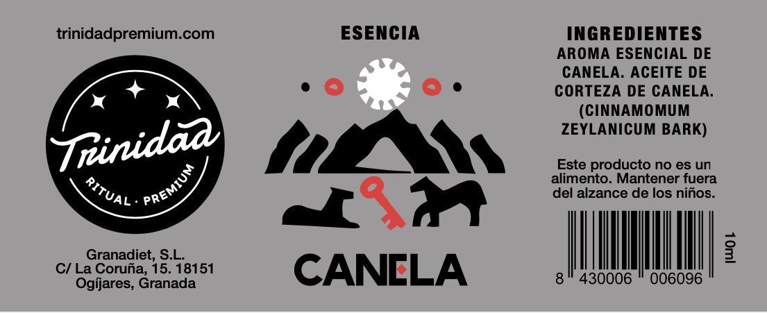 Alternative view of TRINIDAD ESENCIA DE CANELA 10ml.