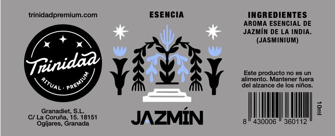 Alternative view of TRINIDAD ESENCIA DE JAZMÍN 10ml.