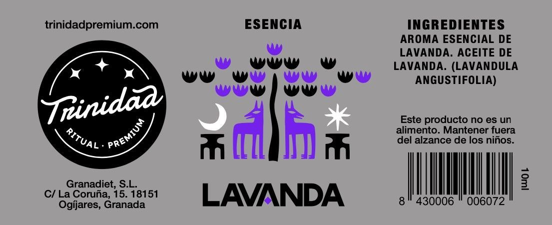 Alternative view of TRINIDAD ESENCIA DE LAVANDA 10ml.