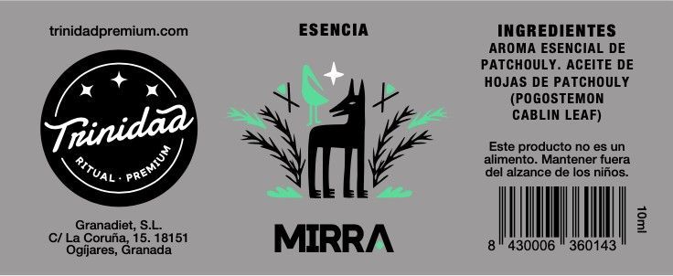 Alternative view of TRINIDAD ESENCIA DE MIRRA 10ml.