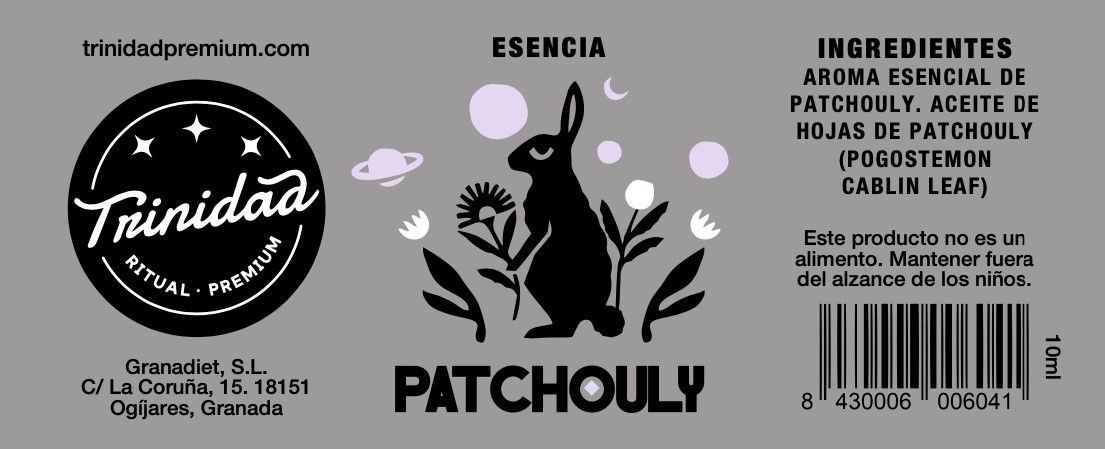Alternative view of TRINIDAD ESENCIA DE PATCHOULY 10ml.