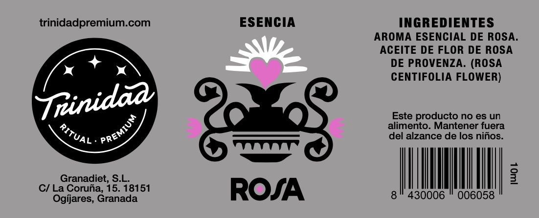 Alternative view of TRINIDAD ESENCIA DE ROSA 10ml.
