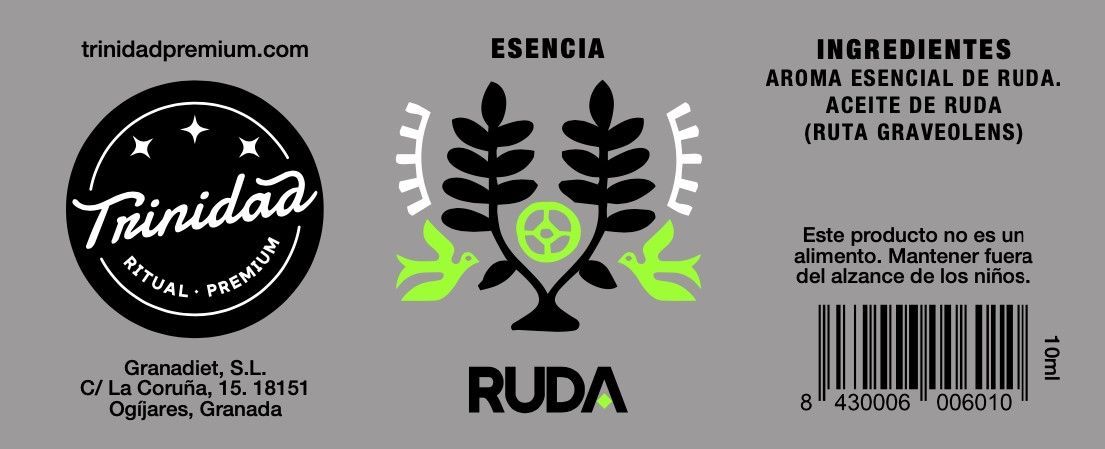 Alternative view of TRINIDAD ESENCIA DE RUDA 10ml.