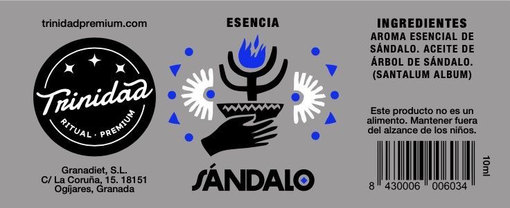 Alternative view of TRINIDAD ESENCIA DE SÁNDALO 10ml.