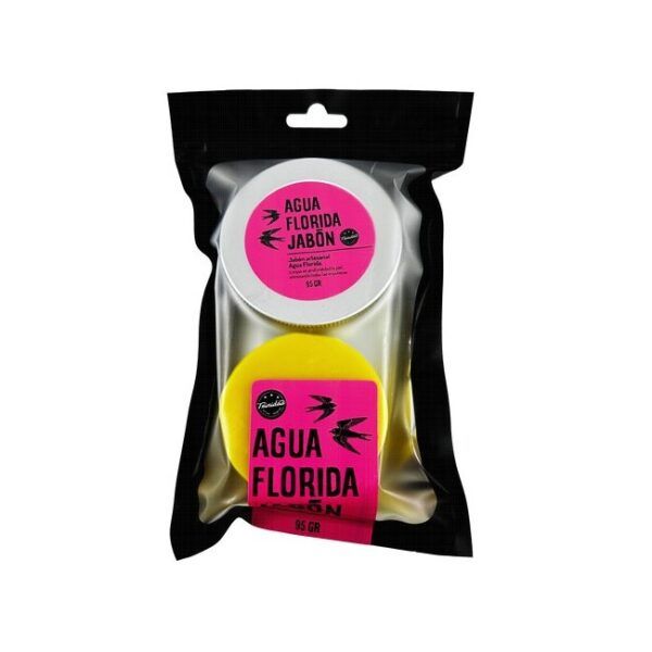 TRINIDAD JABÓN AGUA FLORIDA + LATA EN BOLSA ZIP 90gr.