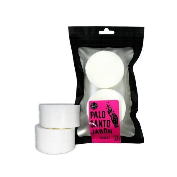 TRINIDAD JABÓN DE PALO SANTO 2Uds. EN BOLSA ZIP 180gr. - Imagen 3