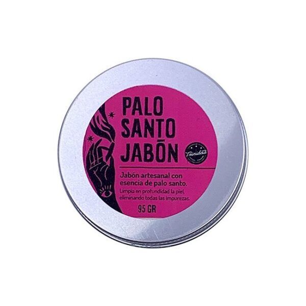 TRINIDAD JABÓN DE PALO SANTO + LATA EN BOLSA ZIP 90gr. - Imagen 3