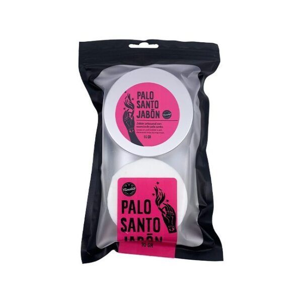 TRINIDAD JABÓN DE PALO SANTO + LATA EN BOLSA ZIP 90gr.