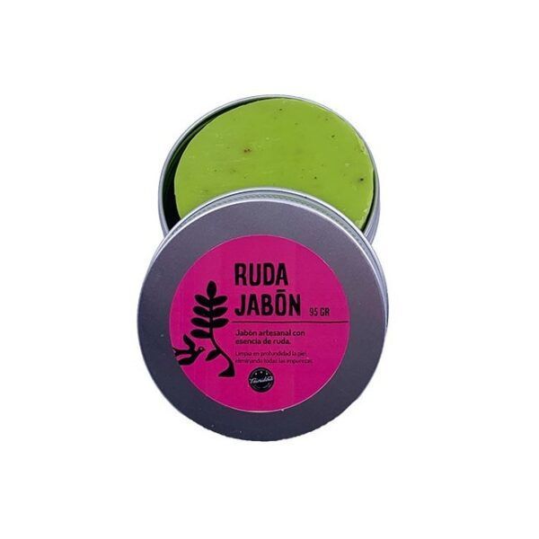 TRINIDAD JABÓN DE RUDA + LATA EN BOLSA ZIP 90gr. - Imagen 2