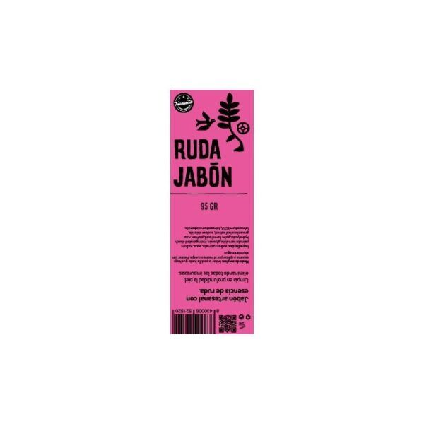 TRINIDAD JABÓN DE RUDA + LATA EN BOLSA ZIP 90gr. - Imagen 4