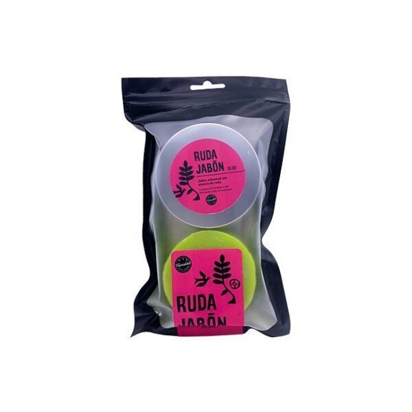 TRINIDAD JABÓN DE RUDA + LATA EN BOLSA ZIP 90gr.