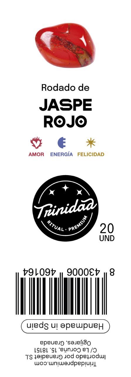 TRINIDAD JASPE ROJO (20Uds.) - Imagen 3