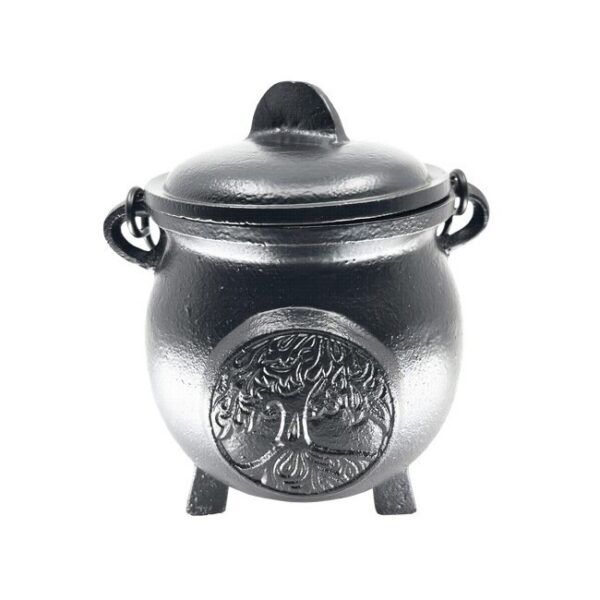 TRINIDAD BRASERO TAPA NEGRO ÁRBOL 19cm.